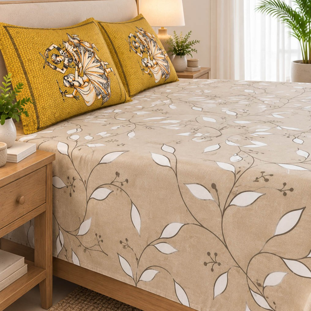 Madhavi Cotton Bedsheet