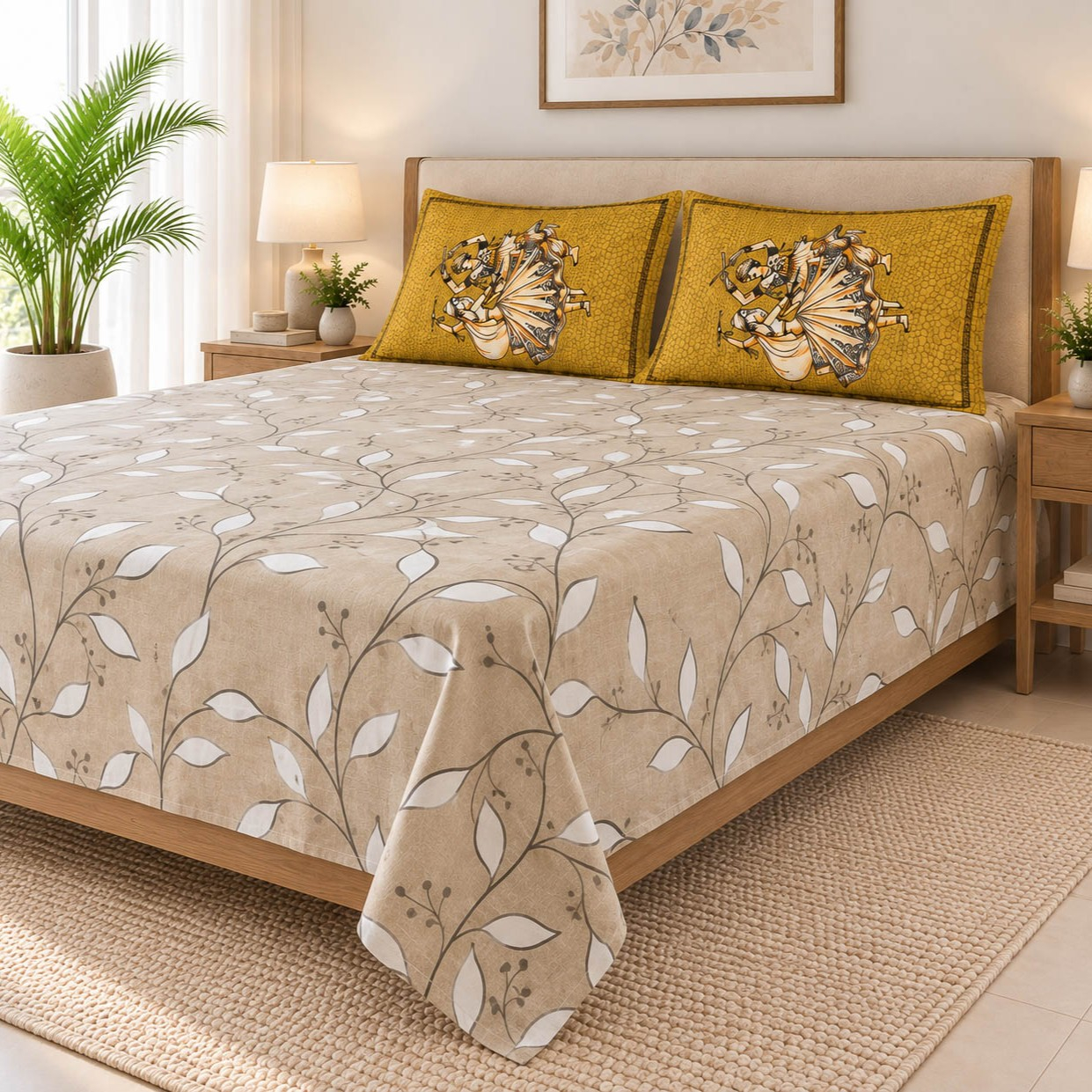 Madhavi Cotton Bedsheet