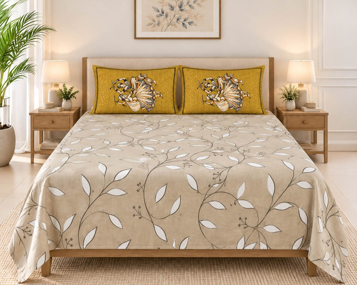 Madhavi Cotton Bedsheet