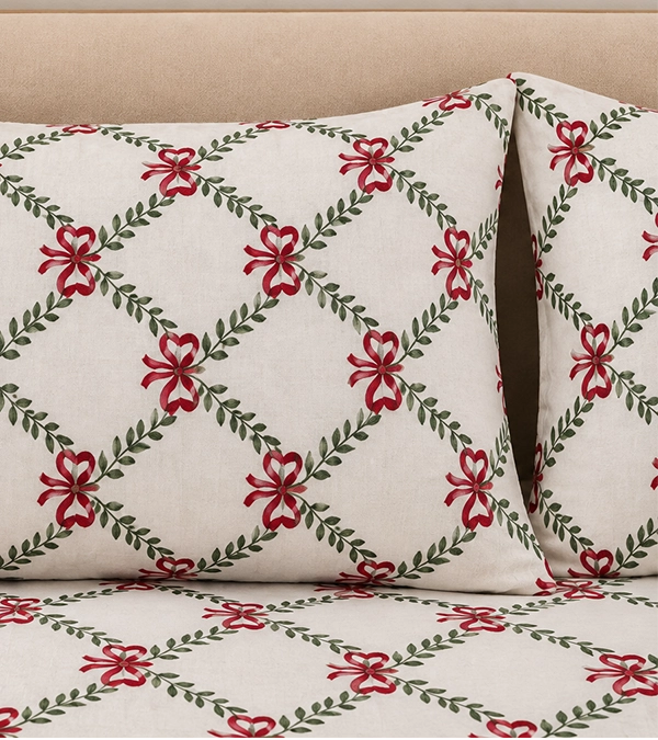 Vine Lattice Cotton Bedsheet