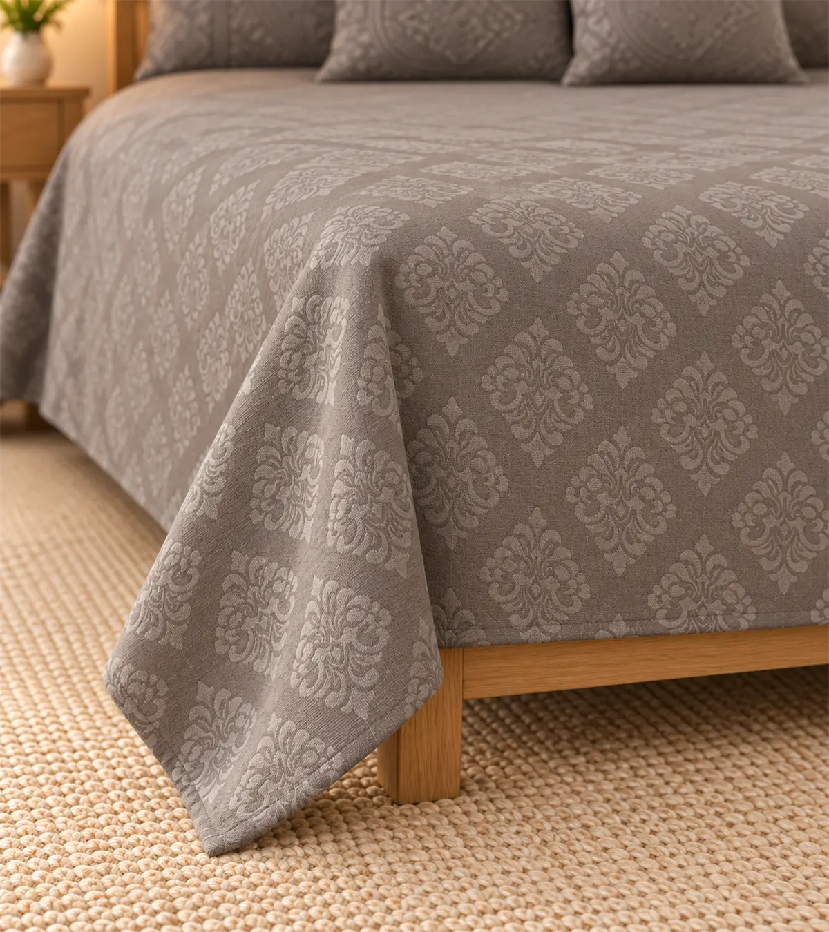 Royal Quilted Embossed Bedsheet Set